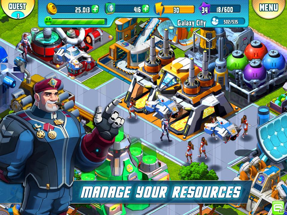 iOS/Android「ギャラクシー・シティー」ゲーム内容を紹介するトレーラーを公開の画像2