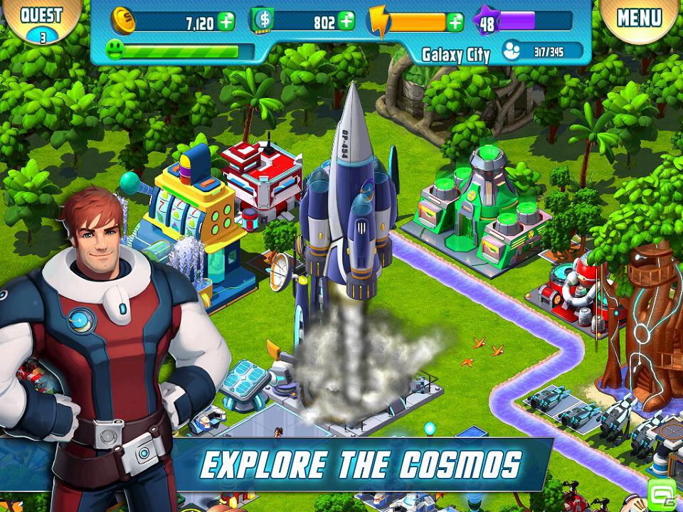 iOS/Android「ギャラクシー・シティー」ゲーム内容を紹介するトレーラーを公開の画像3