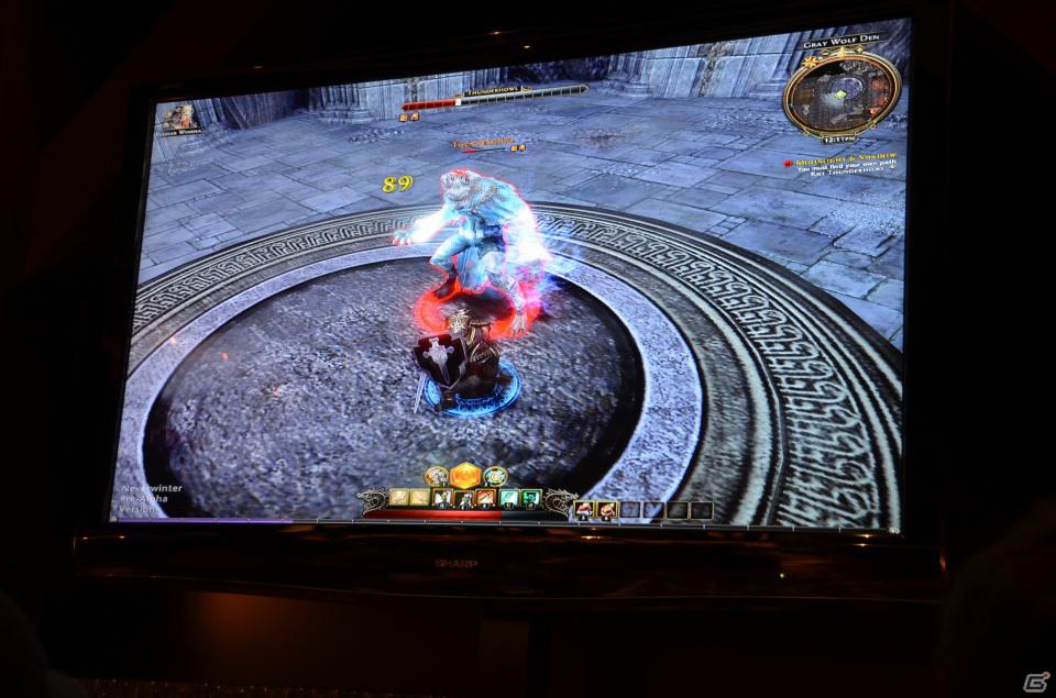 【E3 2012】新トレーラーの上映や試遊台の設置も！アクションMMORPG「Neverwinter」を出展した「Perfect World」ブースレポートの画像2