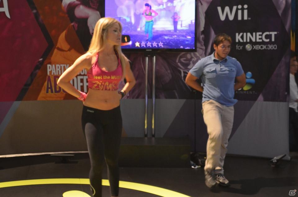 【E3 2012】バスケにズンバ！体を使ったゲームが満載の「Majesco Entertainment」ブースレポートの画像7