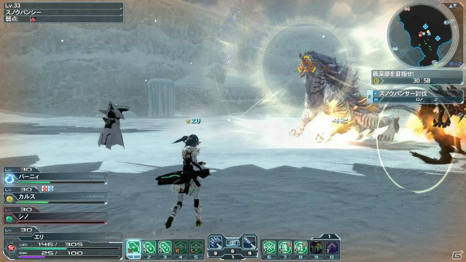 「ファンタシースターオンライン2」正式サービス時に追加されるフィールド「凍土」と登場するエネミーを紹介！の画像20
