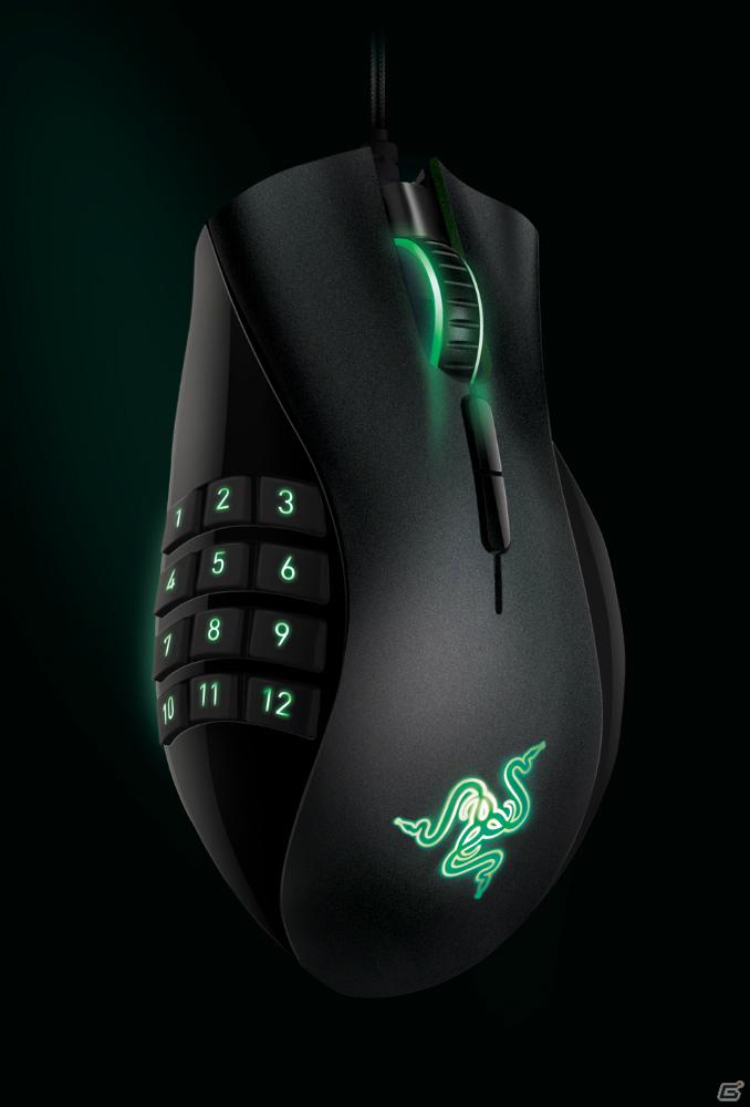 Razer製MMOゲーミングマウス「Naga 2012」が6月22日より販売開始―持ち方に合わせたサイド形状の変更が可能にの画像1