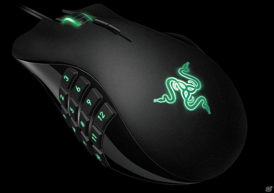Razer製MMOゲーミングマウス「Naga 2012」が6月22日より販売開始―持ち方に合わせたサイド形状の変更が可能にの画像3