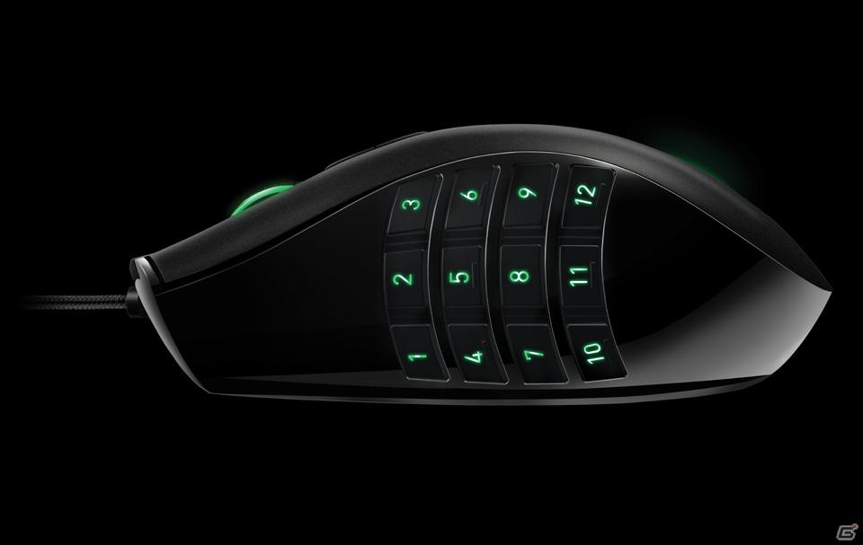 Razer製MMOゲーミングマウス「Naga 2012」が6月22日より販売開始―持ち方に合わせたサイド形状の変更が可能にの画像4