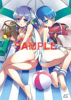 PSP「新・剣と魔法と学園モノ。 刻の学園」店舗別予約特典用描き下ろしイラストの完成版を一挙公開の画像3