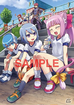 PSP「新・剣と魔法と学園モノ。 刻の学園」店舗別予約特典用描き下ろしイラストの完成版を一挙公開の画像5