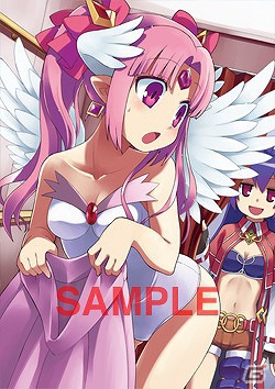 PSP「新・剣と魔法と学園モノ。 刻の学園」店舗別予約特典用描き下ろしイラストの完成版を一挙公開の画像6