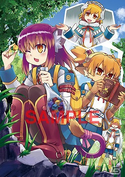 PSP「新・剣と魔法と学園モノ。 刻の学園」店舗別予約特典用描き下ろしイラストの完成版を一挙公開の画像7
