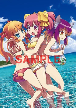 PSP「新・剣と魔法と学園モノ。 刻の学園」店舗別予約特典用描き下ろしイラストの完成版を一挙公開の画像8