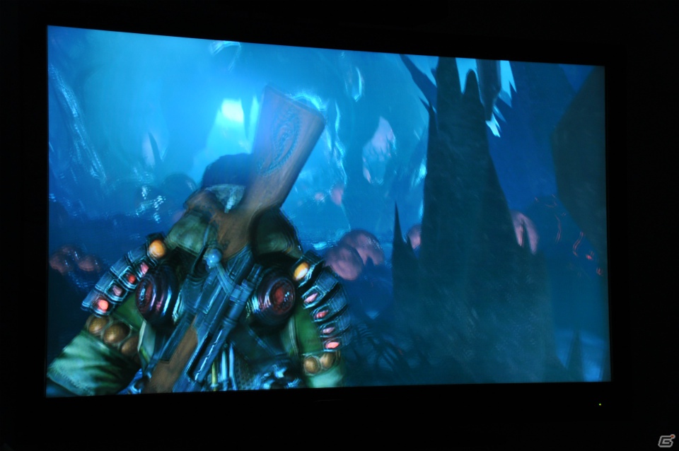 【E3 2012】ジム・ペイトンが繰り出す豊富なアクションを駆使し、エイクリッドを殲滅せよ！形見のライフルとは？「LOST PLANET 3」プレゼンレポートの画像45