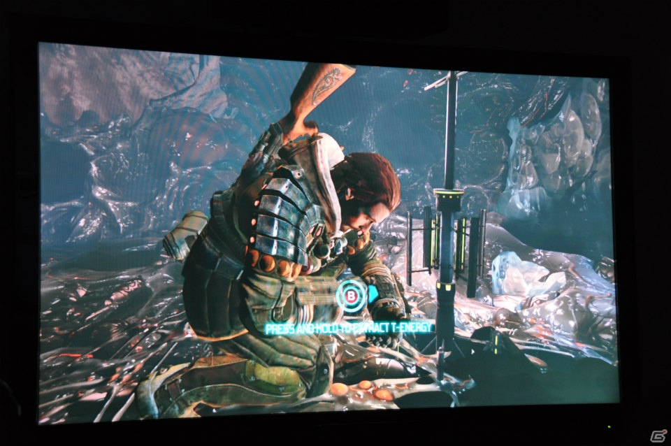 【E3 2012】ジム・ペイトンが繰り出す豊富なアクションを駆使し、エイクリッドを殲滅せよ！形見のライフルとは？「LOST PLANET 3」プレゼンレポートの画像78