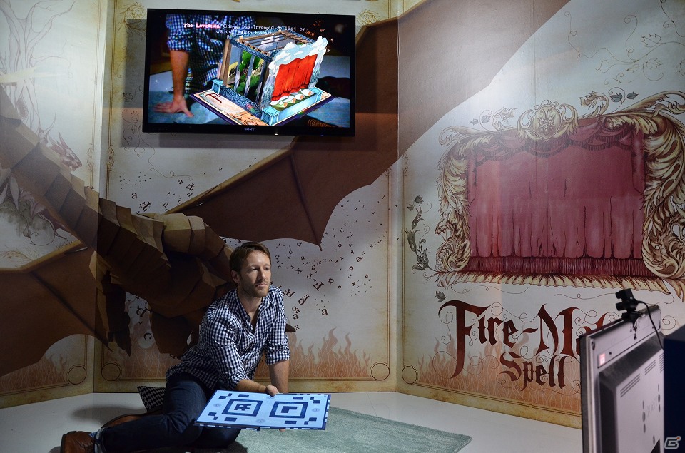 【E3 2012】魔法の書以外にも様々なコンテンツを展開予定―Wonderbookを使った第一弾タイトル「ワンダーブック：ブックオブスペルズ」デモンストレーションの画像10