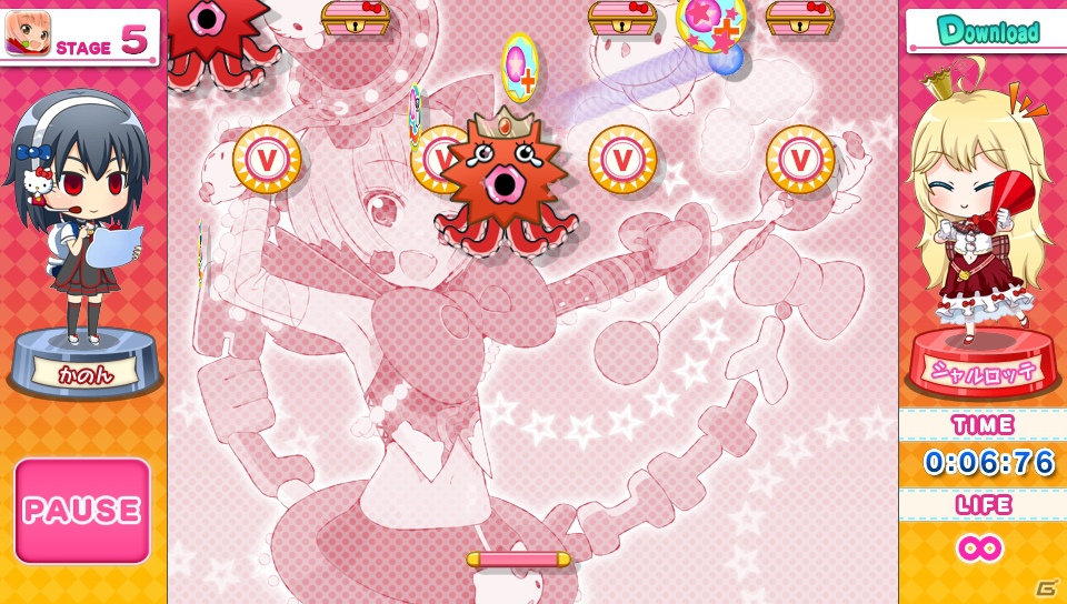 PS Vita「ハローキティといっしょ！ブロッククラッシュV」追加ダウンロードコンテンツ「ヴィクトリーパック」の配信が6月21日に決定！最高難易度ステージに挑戦しよう！の画像5