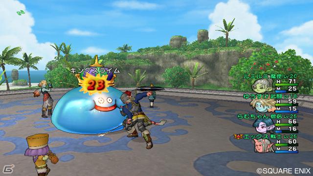 Wii/Wii U「ドラゴンクエストX　目覚めし五つの種族　オンライン」コマンド入力方式＆バトルエリアを自由に動けるバトルシステムを紹介！の画像5