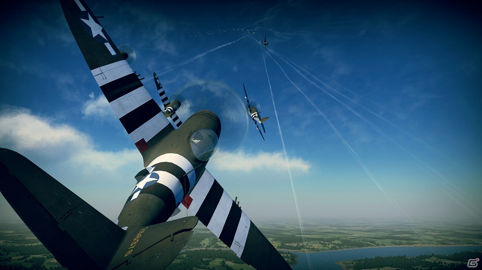 PS3/Xbox 360「蒼の英雄 バーズ オブ スティール」新たなマップ「イギリス」＆機体「P-47サンダーボルト＆OS2Uキングフィッシャー」がDLCとして配信開始の画像5