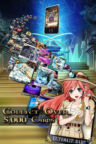 英語圏向けカードバトルゲーム「Legend Cards」のAndroidアプリを6月15日より「グローバル版Mobage」にて提供開始の画像2
