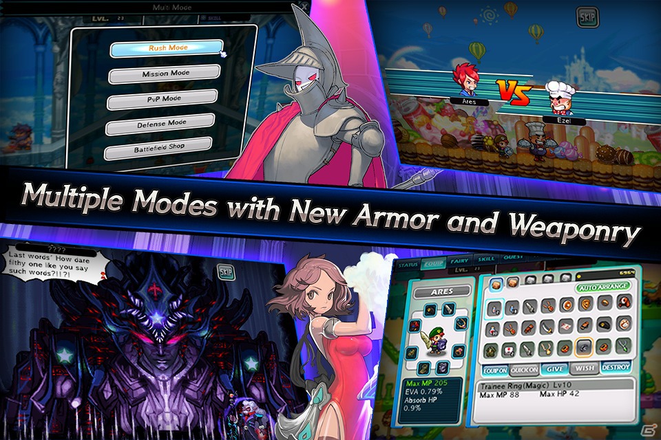 横スクロールアクションRPG「イルシアII」Android版の配信が6月18日より開始の画像3