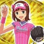 フィーチャーフォン/スマートフォン「ファミスタ．熱闘-君とナイン-」が「アイドルマスター」とコラボ！アイドルたちが野球で大活躍の画像2