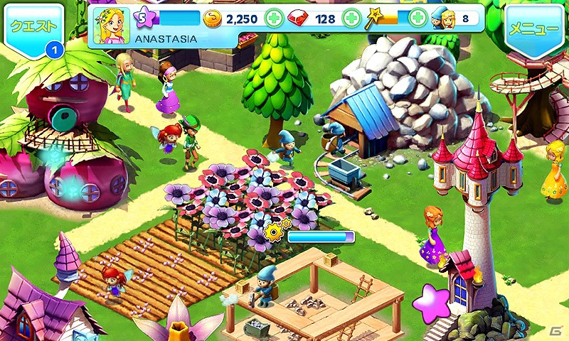 Android「Fantasy Town」おとぎの世界の建物や新ミニゲームを追加するアップデートを実施の画像2