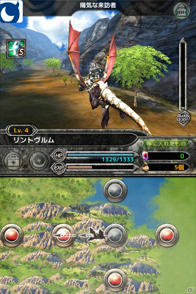 プロペ、Mobage「バディモンスター」の配信を開始―3Dの“魔獣”と冒険するスマートフォン向けソーシャルRPGの画像3