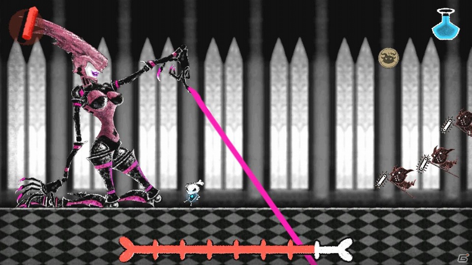 PS Vita「Dokuro」体験版第2弾が本日より配信開始！ボスキャラクターやギミックなどの新情報も公開の画像10