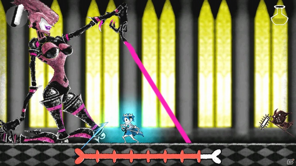 PS Vita「Dokuro」体験版第2弾が本日より配信開始！ボスキャラクターやギミックなどの新情報も公開の画像9