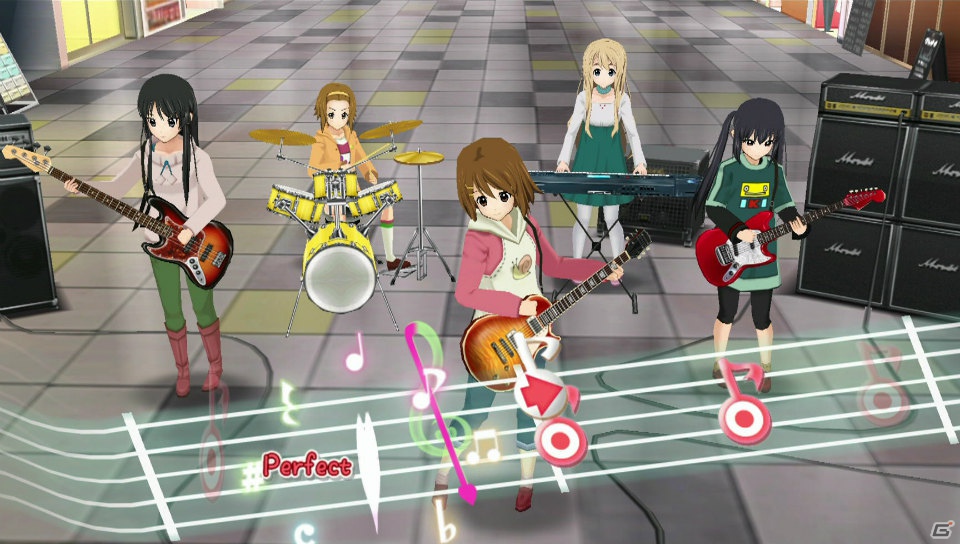 PS3「けいおん！ 放課後ライブ！！ HD Ver.」唯の歌う「Cagayake!GIRLS」「ギー太に首ったけ」などの楽曲＆4種類の衣装を紹介の画像15