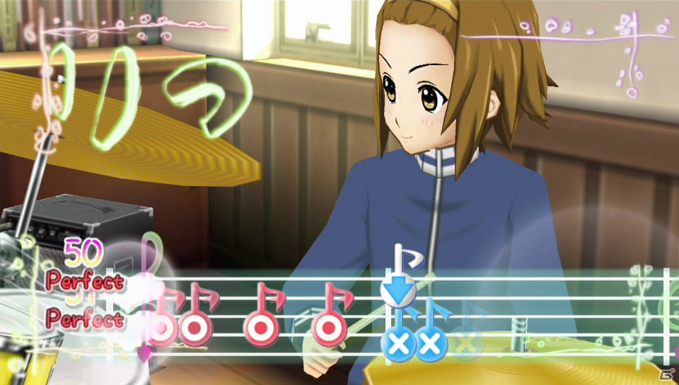 PS3「けいおん！ 放課後ライブ！！ HD Ver.」唯の歌う「Cagayake!GIRLS」「ギー太に首ったけ」などの楽曲＆4種類の衣装を紹介の画像4