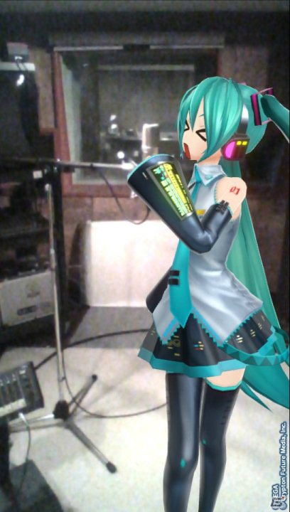 PS Vita「初音ミク -Project DIVA- f」ではAR機能を使ってミクたちとの写真撮影が可能に―「メランコリック」など収録楽曲およびモジュールの続報もお届けの画像4