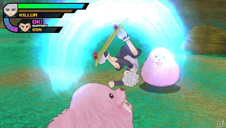 PSP「HUNTER×HUNTER ワンダーアドベンチャー」状況にあわせてキャラクター＆特性を切り替えるゲームシステムを紹介の画像12