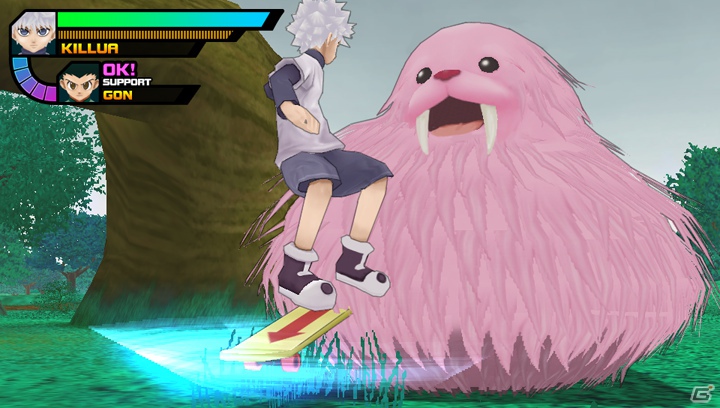 PSP「HUNTER×HUNTER ワンダーアドベンチャー」状況にあわせてキャラクター＆特性を切り替えるゲームシステムを紹介の画像8