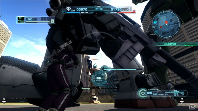 PS3「機動戦士ガンダム バトルオペレーション」歩兵状態でも活躍できる戦術を紹介！カスタムパーツや新マップの情報もお届けの画像38