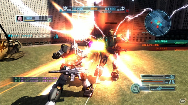 PS3「機動戦士ガンダム バトルオペレーション」歩兵状態でも活躍できる戦術を紹介！カスタムパーツや新マップの情報もお届けの画像39