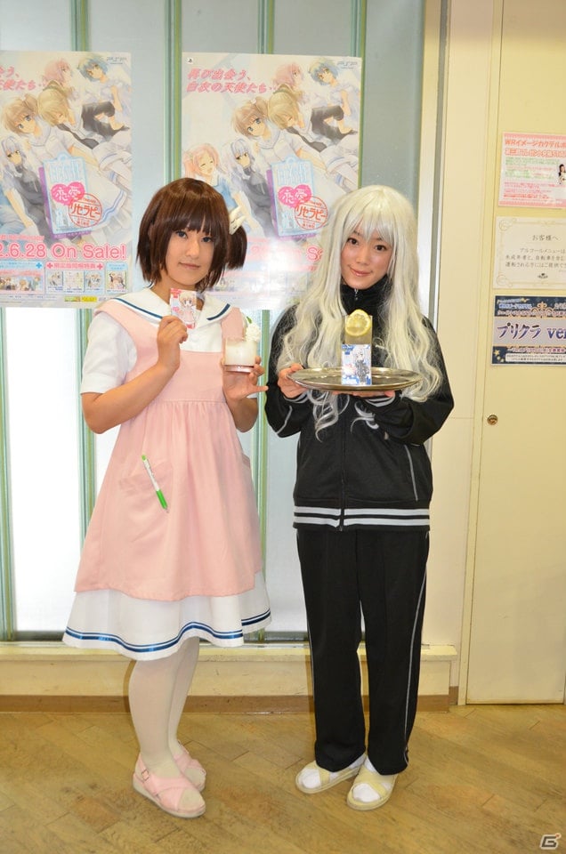 PSP/PC「白衣性恋愛症候群 RE：Therapy」コラボレーションイベント「百合ヶ浜総合病院 カフェテラス」を一足先に体験！限定メニューや特製ラミカードなどが登場の画像11