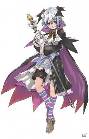3DS/PSP「アンチェインブレイズ エクシヴ」著名イラストレーター描き下ろしとなるショップ限定予約特典のイラスト線画を公開の画像11