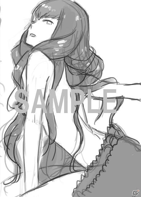 3DS/PSP「アンチェインブレイズ エクシヴ」著名イラストレーター描き下ろしとなるショップ限定予約特典のイラスト線画を公開の画像3
