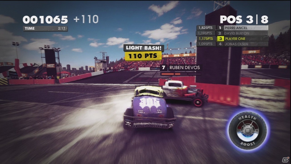 PS3/Xbox 360「DiRT Showdown」新スクリーンショットとマシンの性能にも影響があるダメージ要素を紹介の画像9