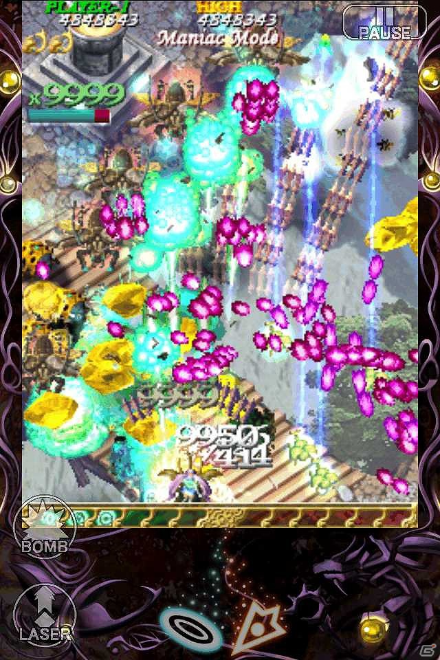 iOS「虫姫さまふたり ブラックレーベル」6月23日より配信開始！新モード「ボスラッシュ」を搭載しカスタムエディットもパワーアップの画像3