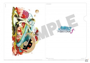 PS Vita「初音ミク -Project DIVA- f」販売店別の予約特典第1弾イラストを公開の画像1