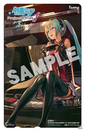 PS Vita「初音ミク -Project DIVA- f」販売店別の予約特典第1弾イラストを公開の画像5