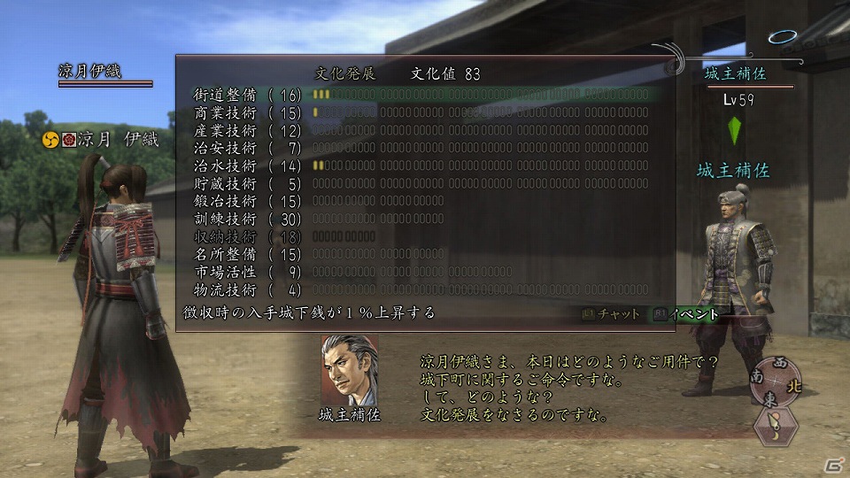 PS3/PS2/PC「信長の野望 Online～鳳凰の章～」大型アップデート第二陣「長篠の戦い」で「城下町」「家臣団」に新機能を追加！さらにFacebook開設や日清シスコビスケットとのタイアップも発表の画像6