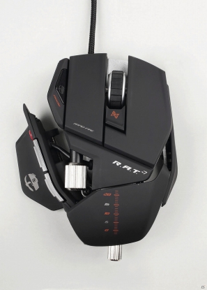マッドキャッツ、「Cyborg R.A.T. 7 Gaming Mouse」のレーザートラッキングセンサーをグレードアップ！新センサー解像度は25dpi-6400dpiにの画像9