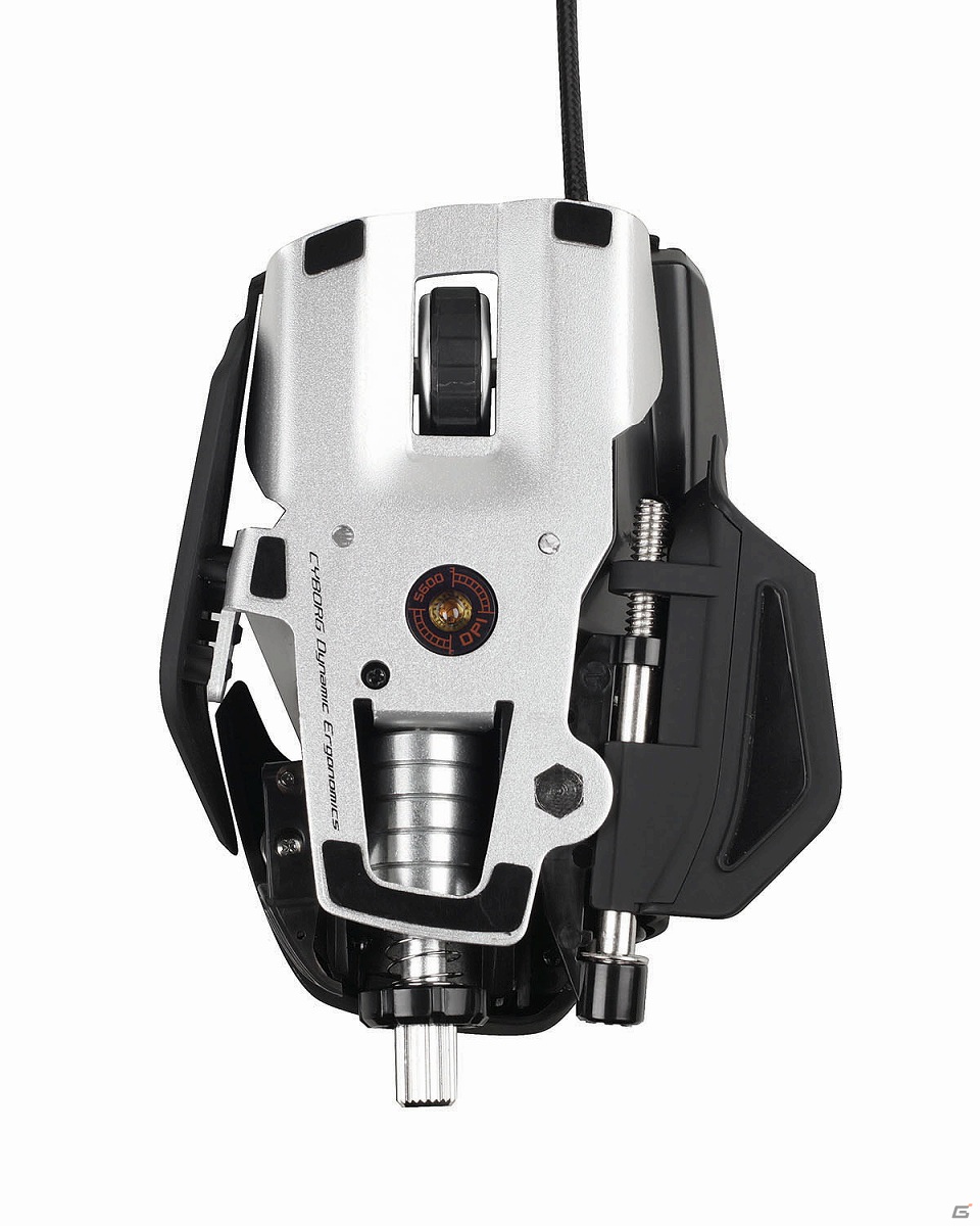 マッドキャッツ、「Cyborg R.A.T. 7 Gaming Mouse」のレーザートラッキングセンサーをグレードアップ！新センサー解像度は25dpi-6400dpiにの画像10