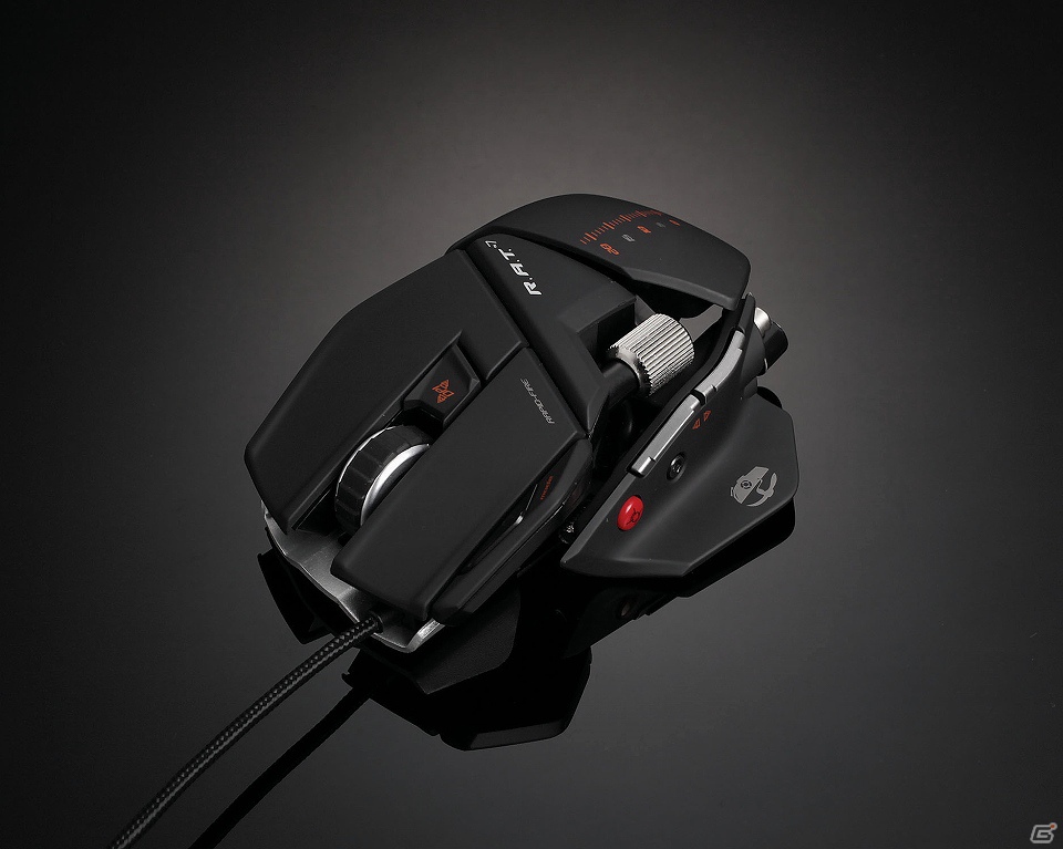 マッドキャッツ、「Cyborg R.A.T. 7 Gaming Mouse」のレーザートラッキングセンサーをグレードアップ！新センサー解像度は25dpi-6400dpiにの画像6