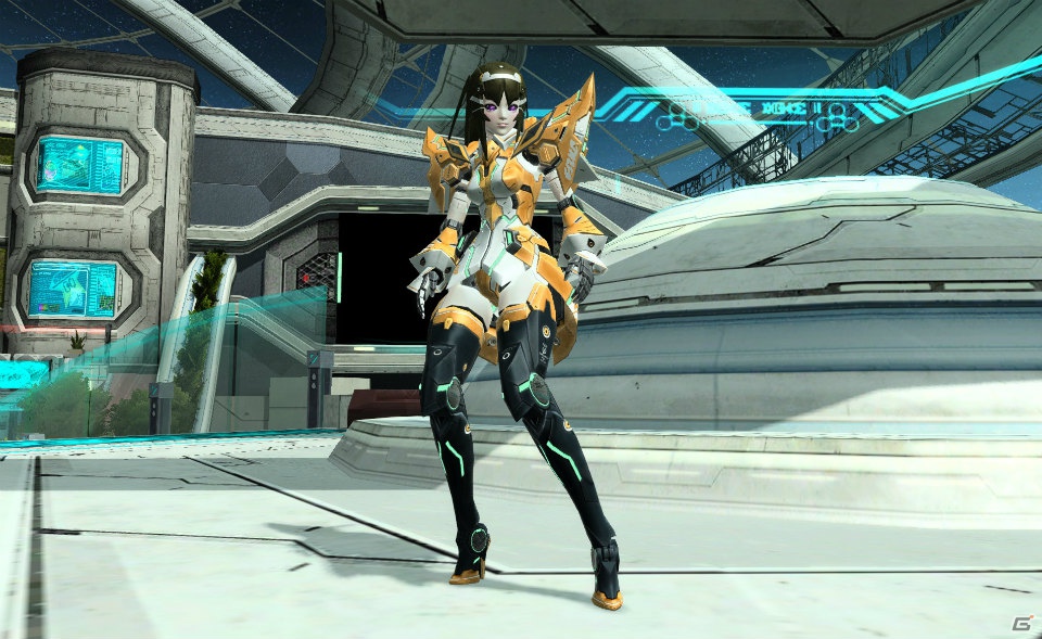 「ファンタシースターオンライン2」サービスイン時より開始される「ハッピーウェディングスクラッチ」として入手可能なウェディング衣装やラッピーの着ぐるみなどのコスチューム、アクセサリー、髪型を紹介の画像16