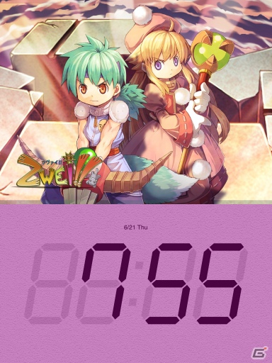 Natural Photo Clock日本ファルコムキャラクターバージョン「那由多の軌跡」＆「Zwei！！＆ZweiII」「VM JAPAN」「ぐるみん」iOSアプリで配信開始の画像8