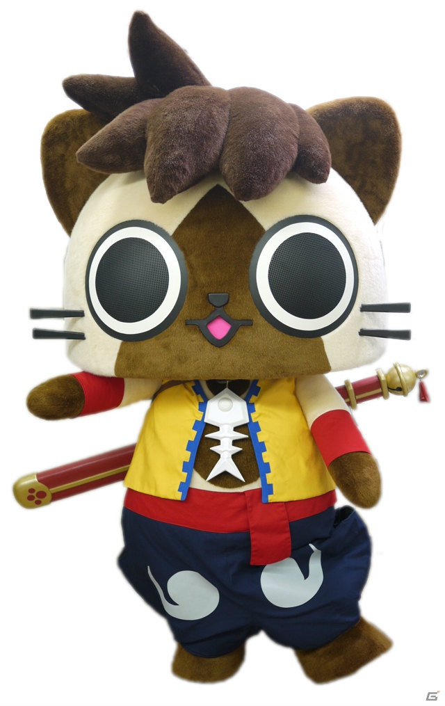 全国のアミューズメント施設にニンテンドー3DS「モンスターハンター3（トライ）G」のキャラクター「郵便屋さん」「剣ニャン丸」がやってくる！の画像2