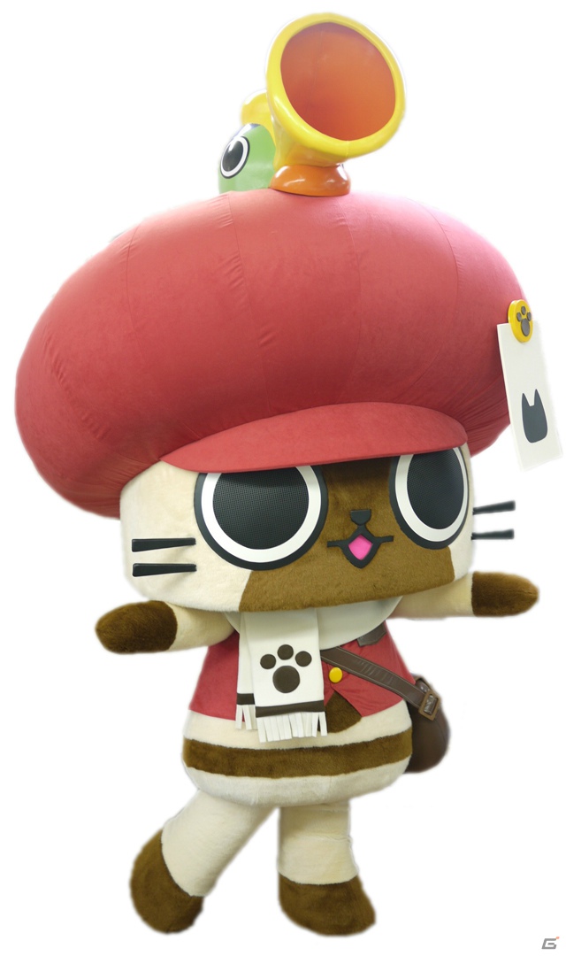 全国のアミューズメント施設にニンテンドー3DS「モンスターハンター3（トライ）G」のキャラクター「郵便屋さん」「剣ニャン丸」がやってくる！の画像3