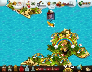 Facebookアプリ「PixelJunk モンスターズ オンライン」ビーチでモンスターとの白熱バトルが楽しめる「夏マップ」が登場の画像3