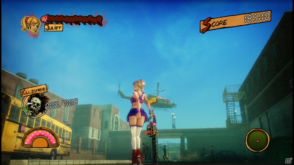 バリバリキュートなジュリエットが魅☆せ☆るアクションは極上でハチャメチャ♪「ロリポップチェーンソー」PS3版プレイインプレッションの画像124
